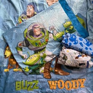 Toy Story Toddler/Crib Bedding Set, 4PC, Vintage